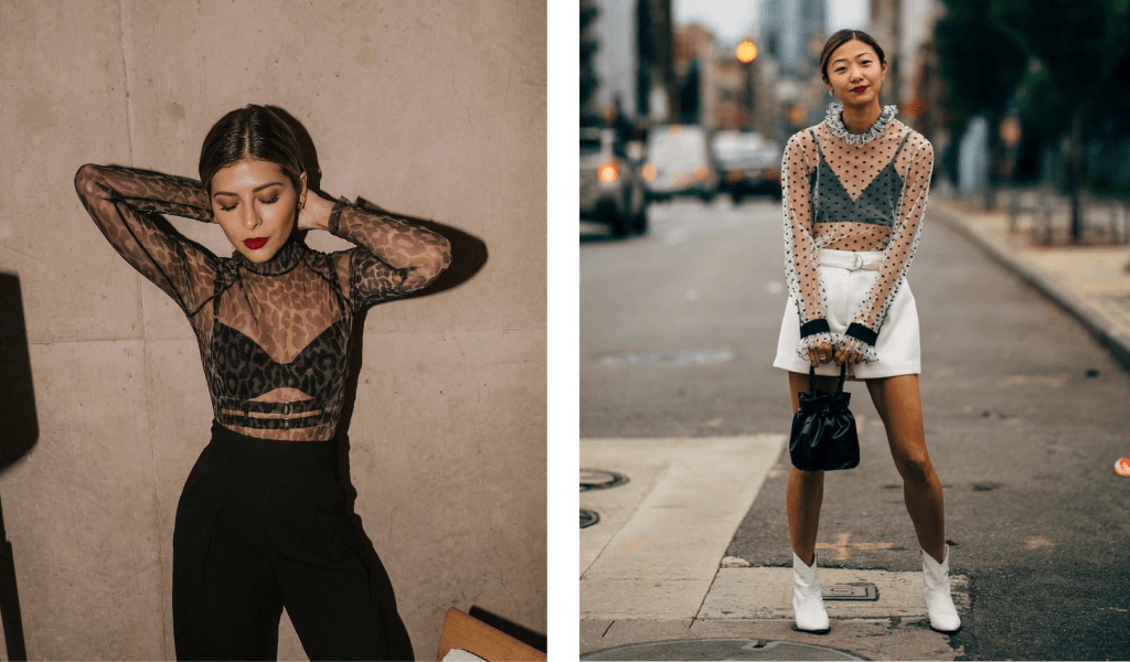 Style Tips: Wearing a Bralette as a Top