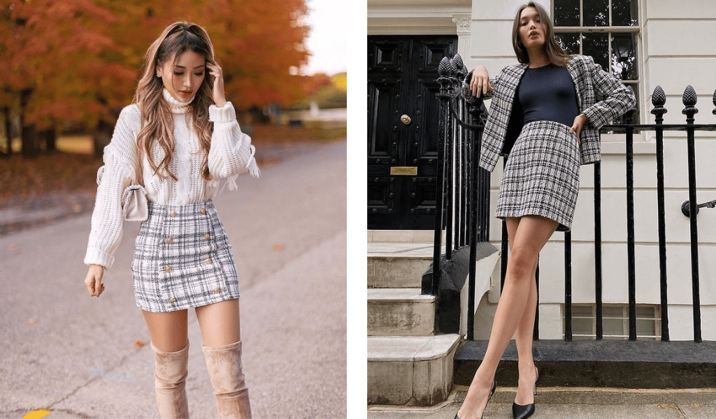 Tweed skirts