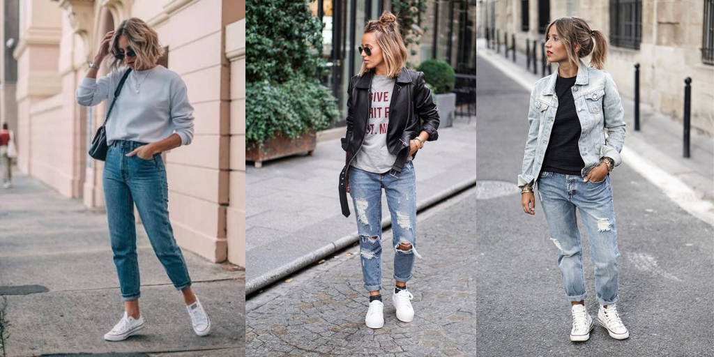 10 Super Chic Ways To Wear Boyfriend Jeans - Society19  Boyfriend jeans,  Comfy jeans outfit, Best jeans for women