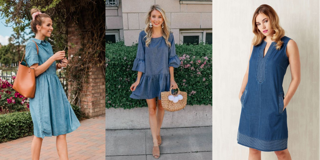 summer dresses - denim