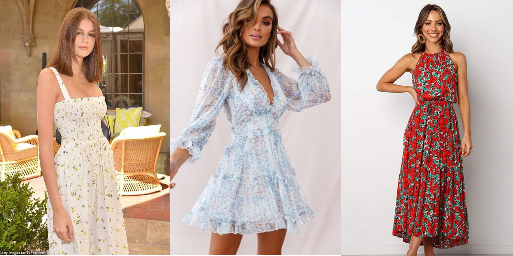 summer dresses - printed