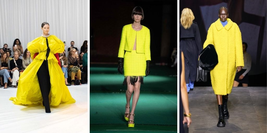 yellow designer dresses