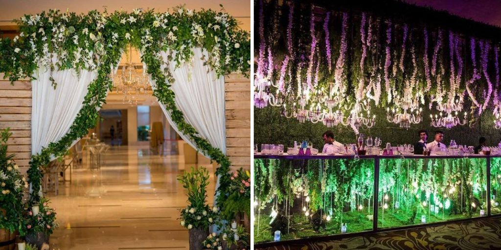 Greenery Into your wedding decor