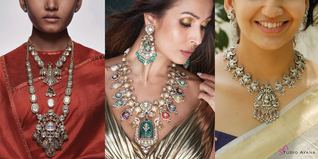 Love statement necklace? Here are some for your Sangeet - Styl Inc