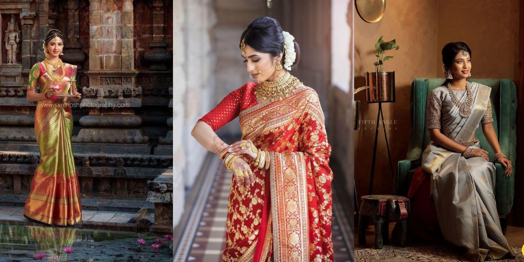 Here are Some Beautiful Ideas for a Kanjeevaram Silk Saree