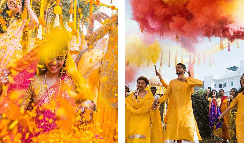 haldi decoration