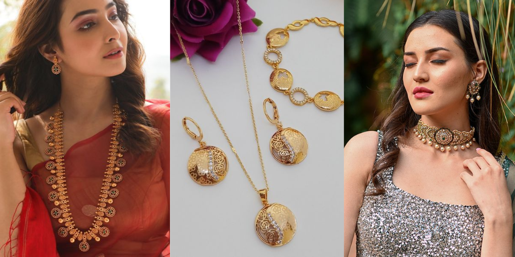Lightweight Gold Necklace Designs Everyone can Carry - Styl Inc