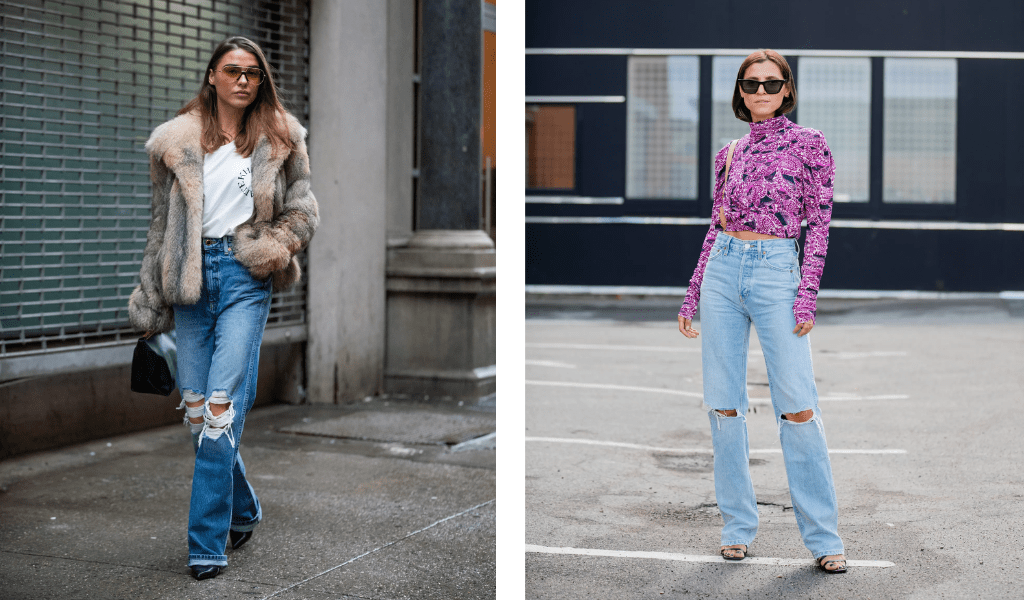 How to style ripped jeans