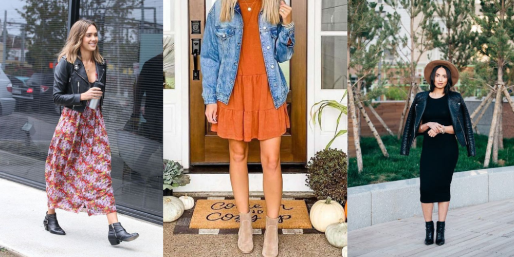 How to style dresses with ankle boots effortlessly - Styl Inc