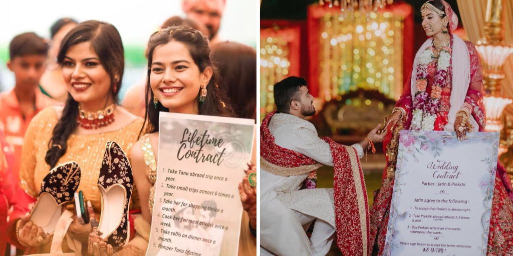 wedding contracts trend