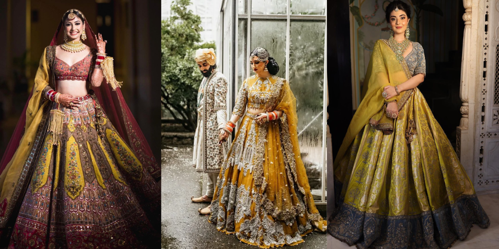 Offbeat and Trendy Colors for Bridal Lehengas 2022 - Styl Inc