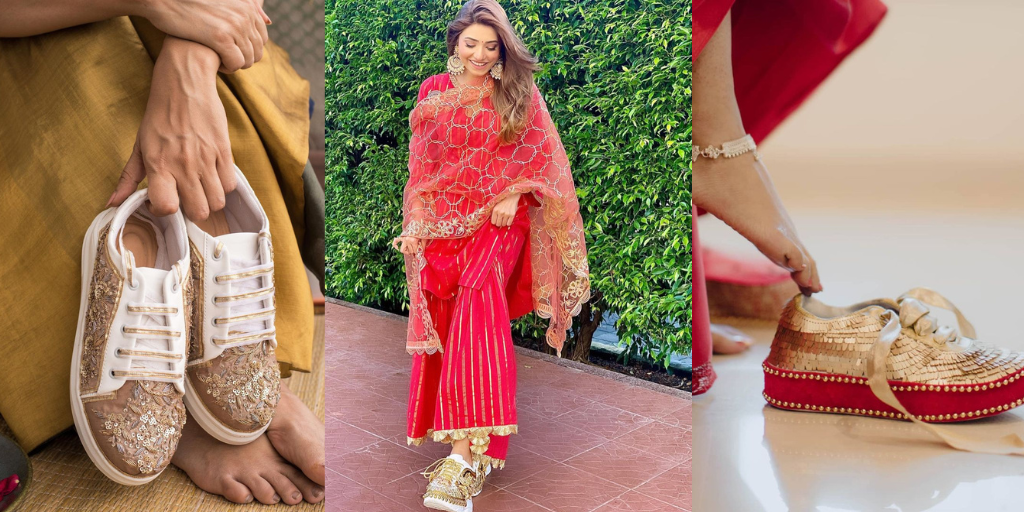 Trending Alert: Brides Consider Wearing Sneakers for Your Big Day! Here are Some Indian Brands that Offer Bridal Sneakers