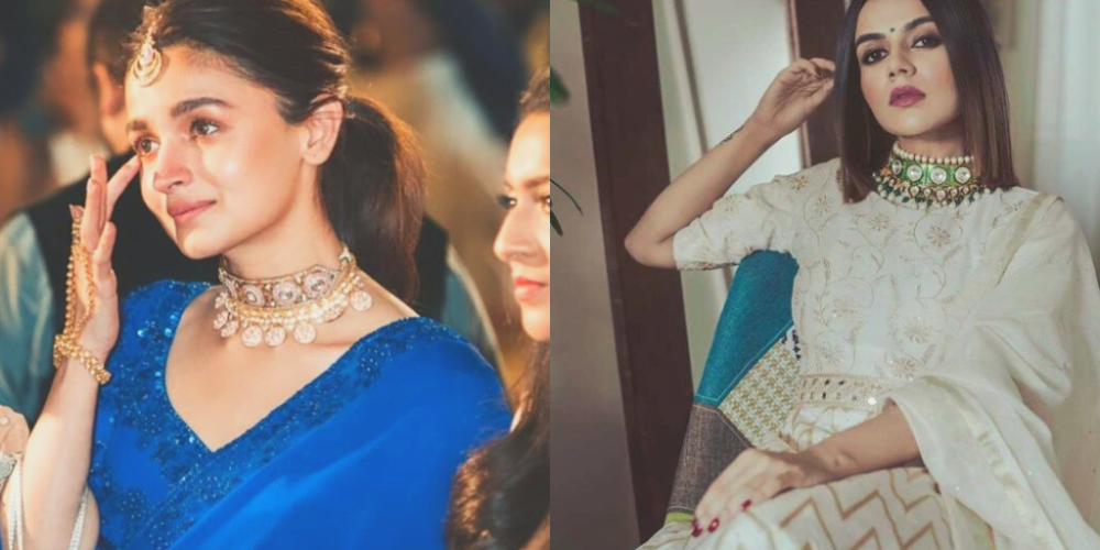 Here are some amazing options for jewllery with lehenga - Styl Inc