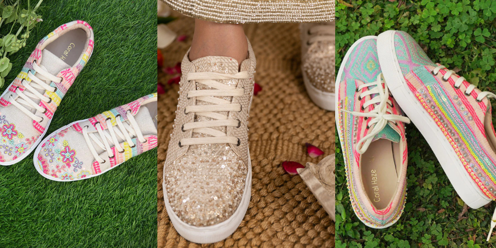 Buy quirky bridal sneakers from these Indian brands - Styl Inc