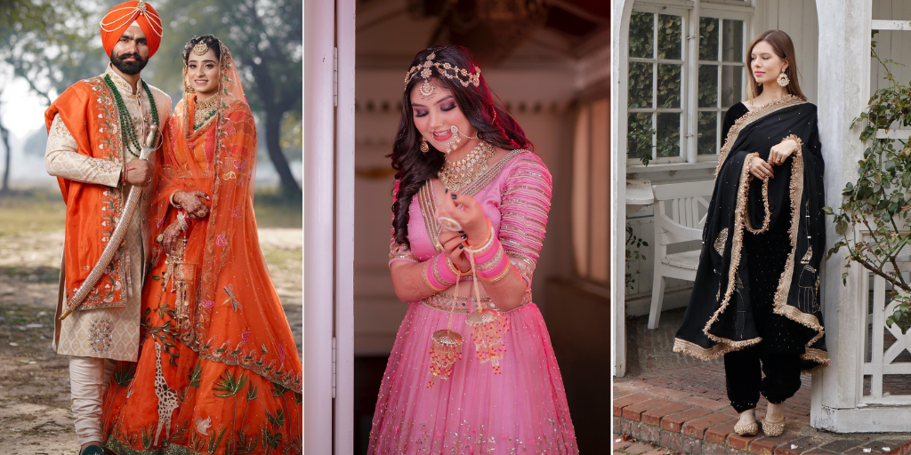 Brideoftheday..!! #Landmarkdesignerstudio #EthnicWear #DesignerOutfits # Chandigarh | Indian wedding couple, Indian bridal, Desi bride