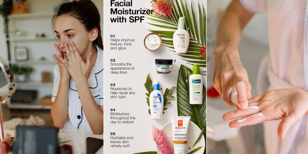 types of moisturisers - spa
