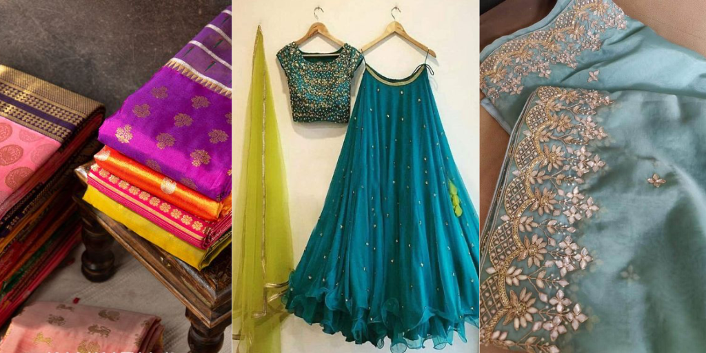 store heavy indian outfits - inspection