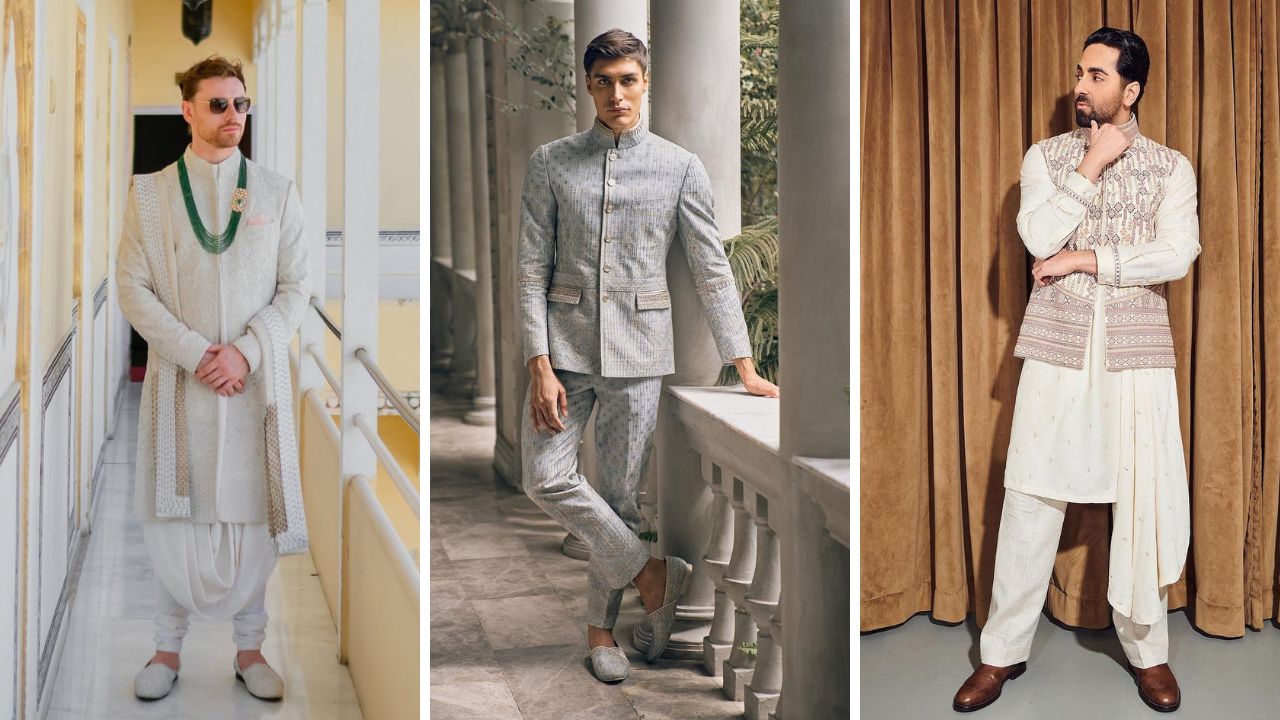 Monsoon wedding outfit options for men