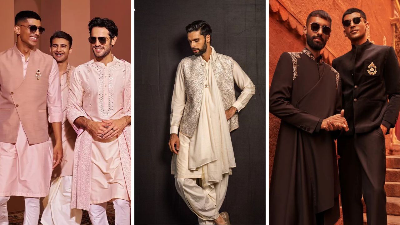 Fusion wear for groomsmen in sync with July wedding trends