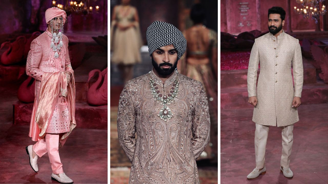 Sherwani inspiration for Indian grooms