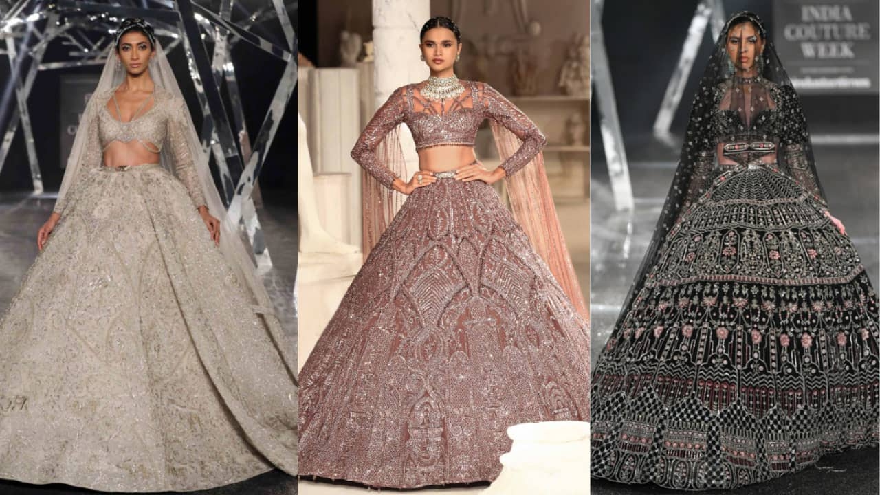 celebrity bridal lehengas