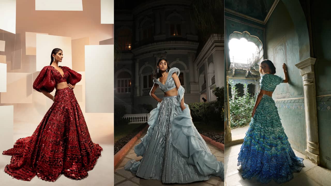 celebrity bridal lehengas