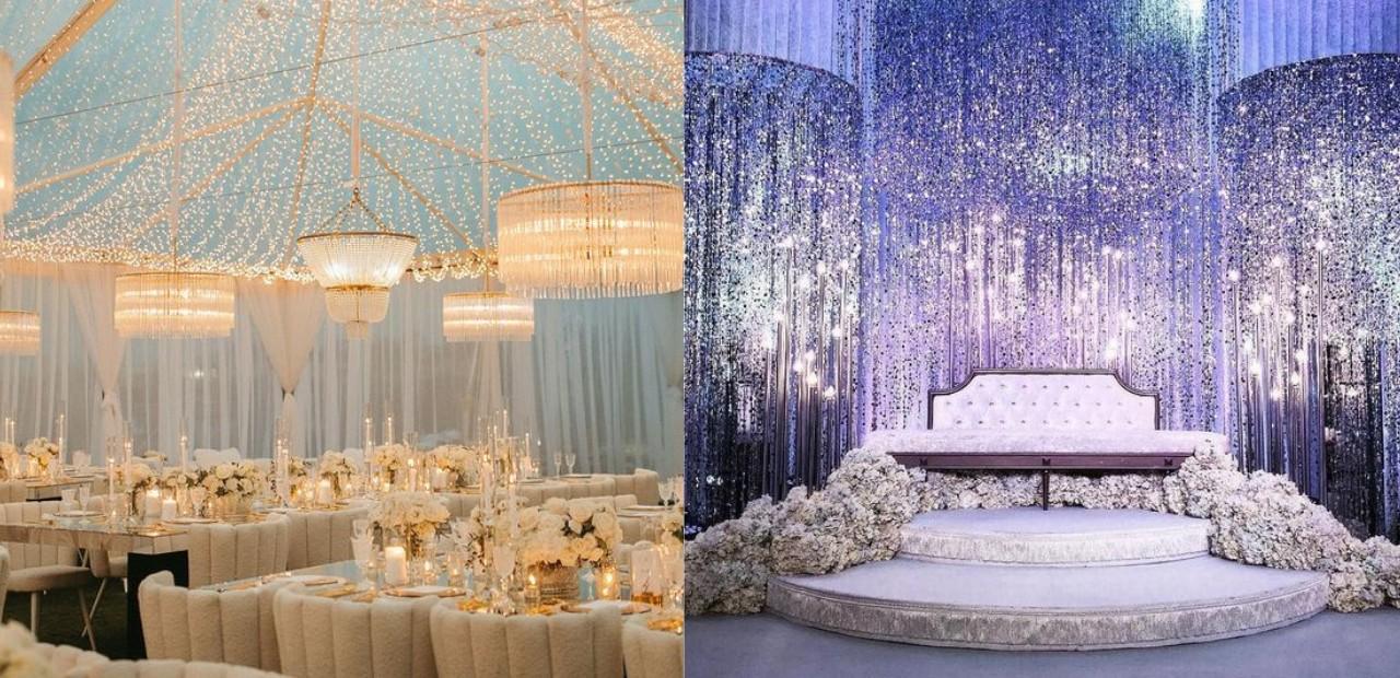 sparkling wedding decoration