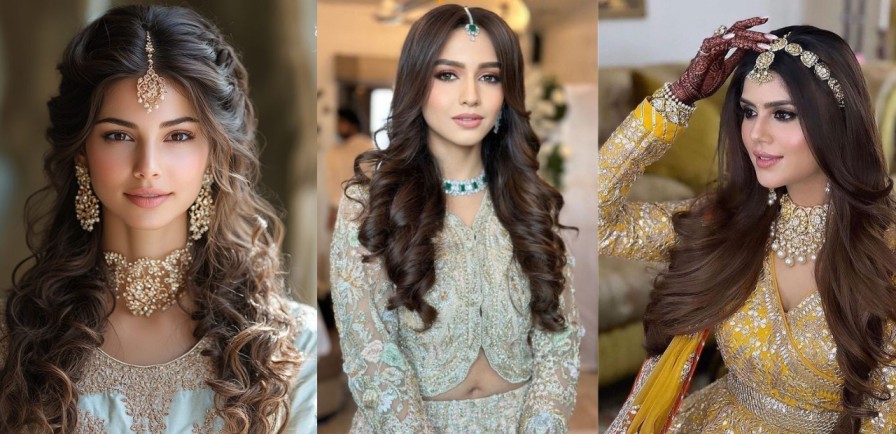 loose waves, bridal hairstyle