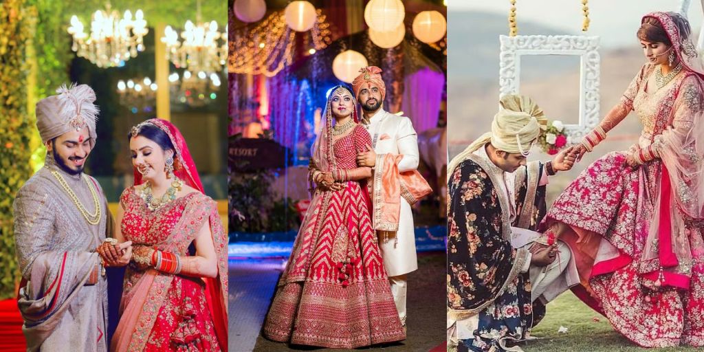 common wedding styling mistakes - mismatched couple style