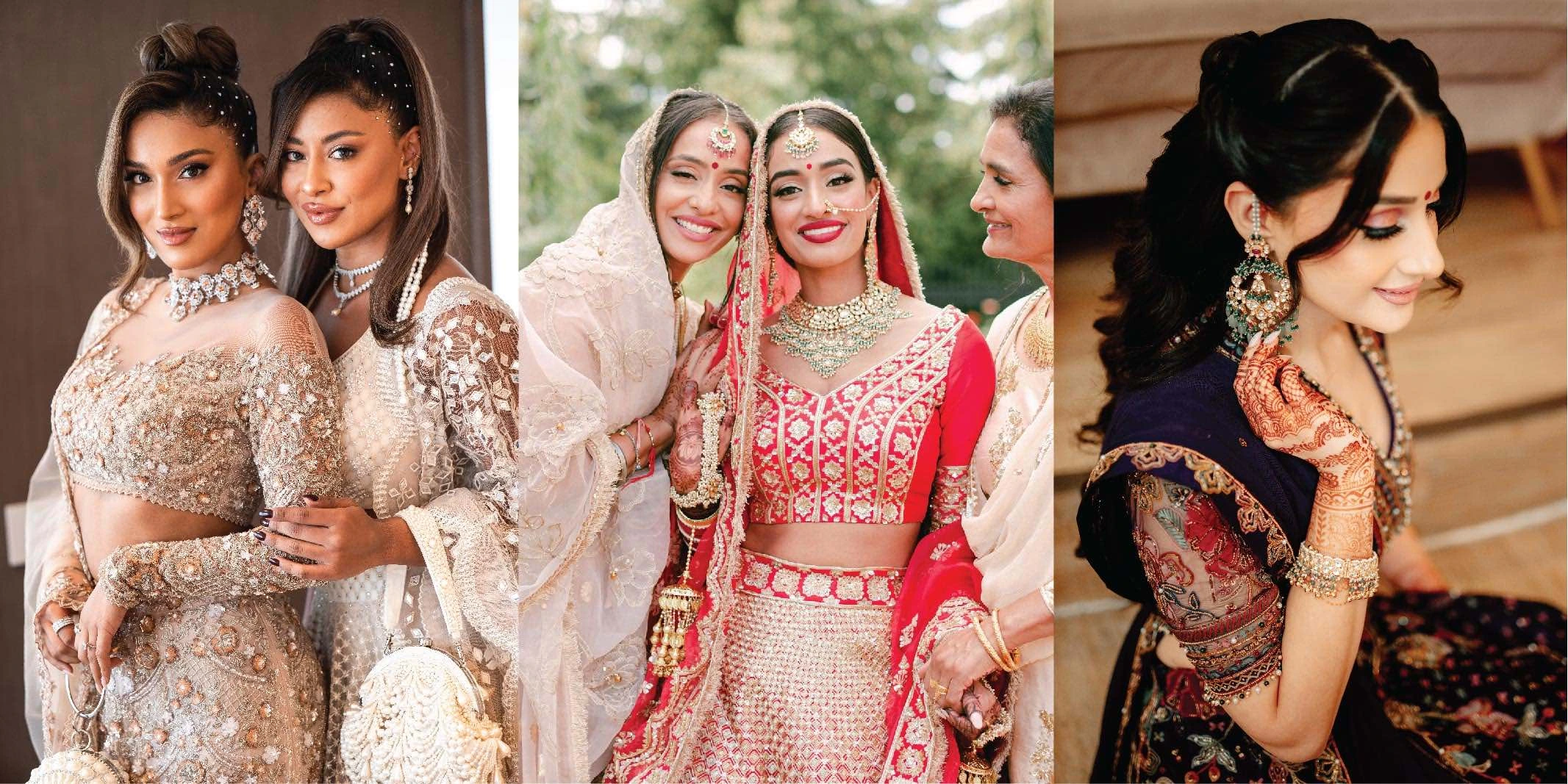 Hair & Makeup references for the sister of the bride