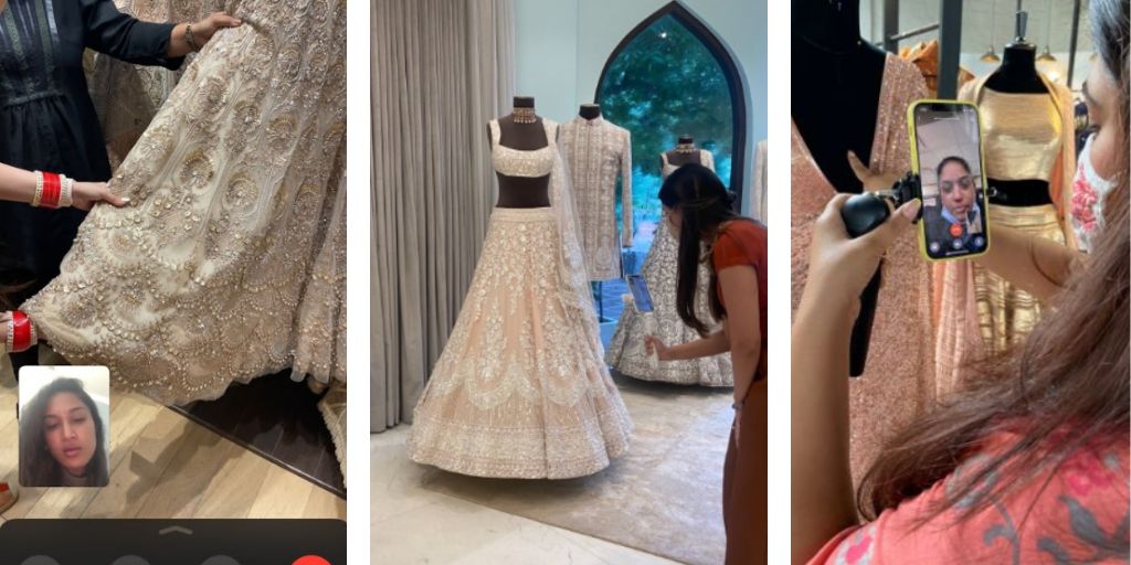 Online Bridal shopping