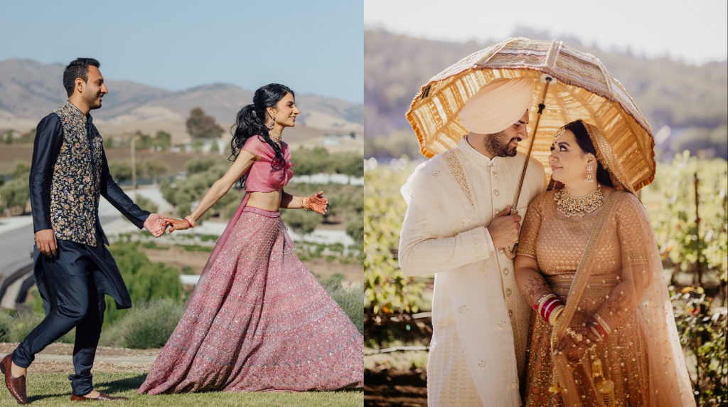 Winter destination wedding