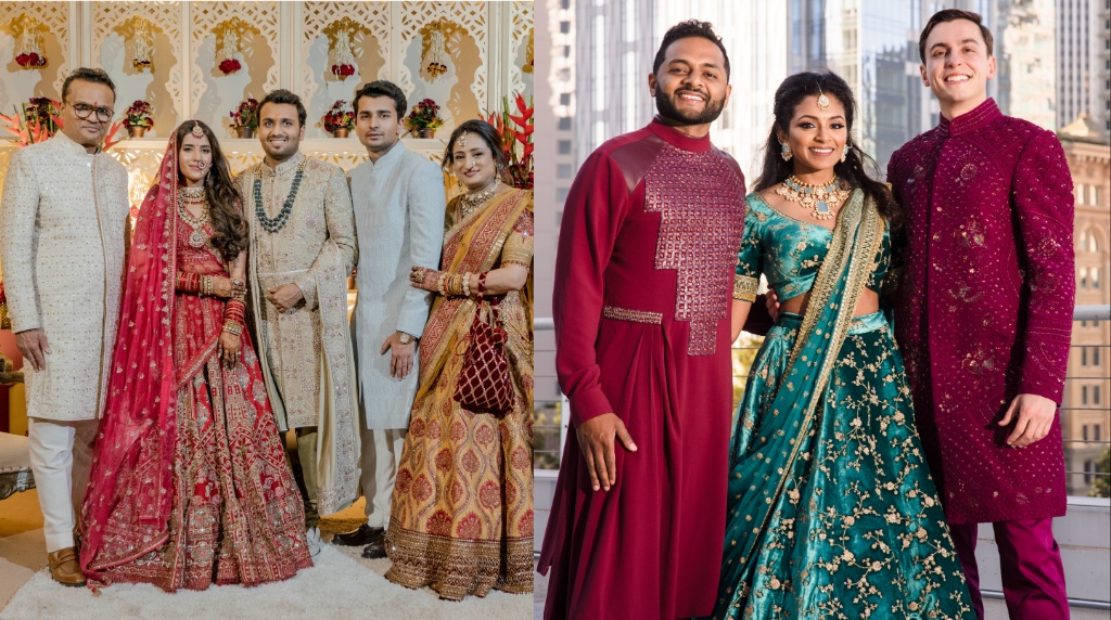 Winter destination wedding