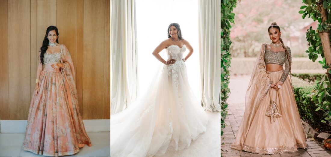 Organza vs Tissue for Lehenga Dupatta