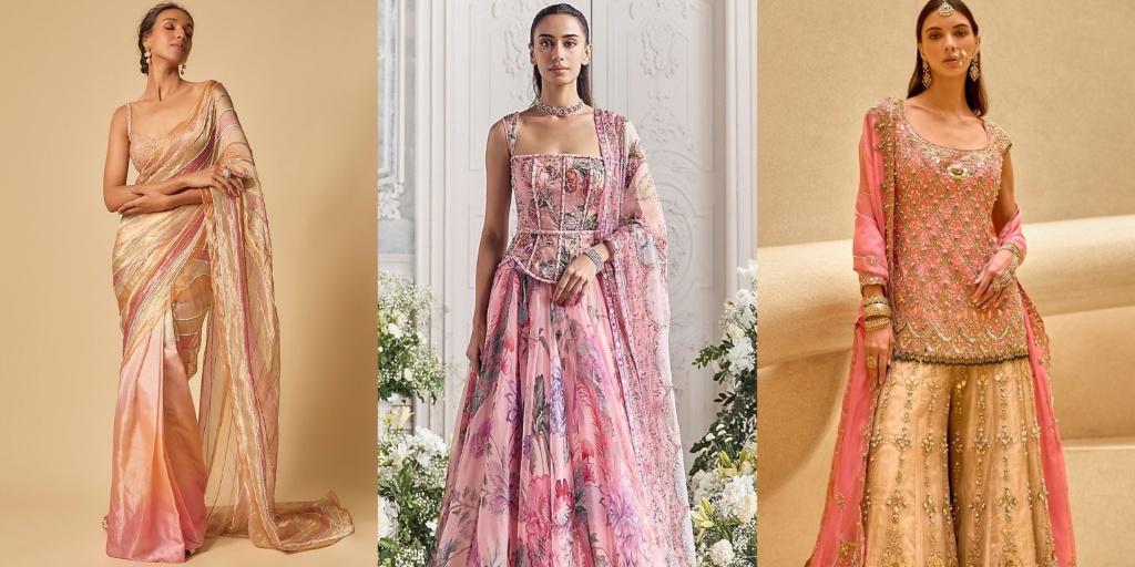 Organza in Bridal Wear