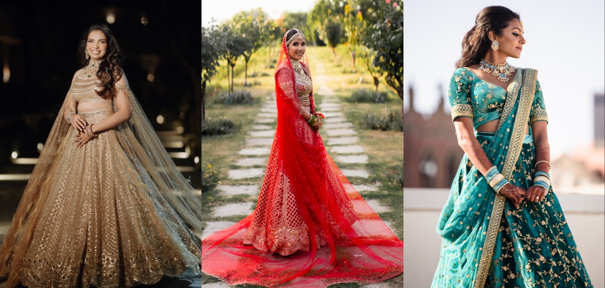 Bridal Dupatta Draping Styles