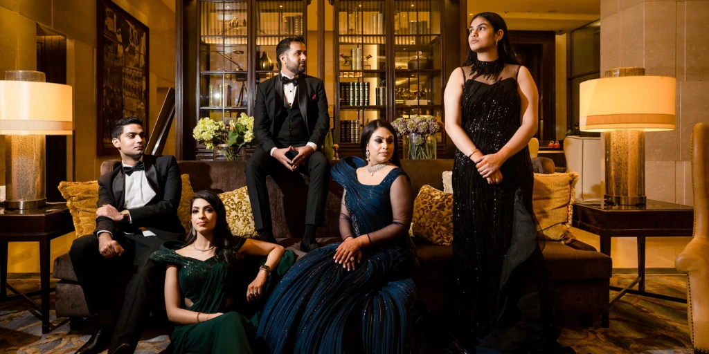 Building a Cocktail Night Look book — How to Coordinate Everyone Without Matching Everyone