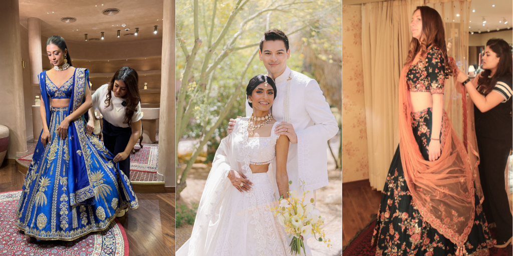 bridal shopping - The NRI Bride’s Dilemma — You Have 4 Days. You Need 6 Outfits.