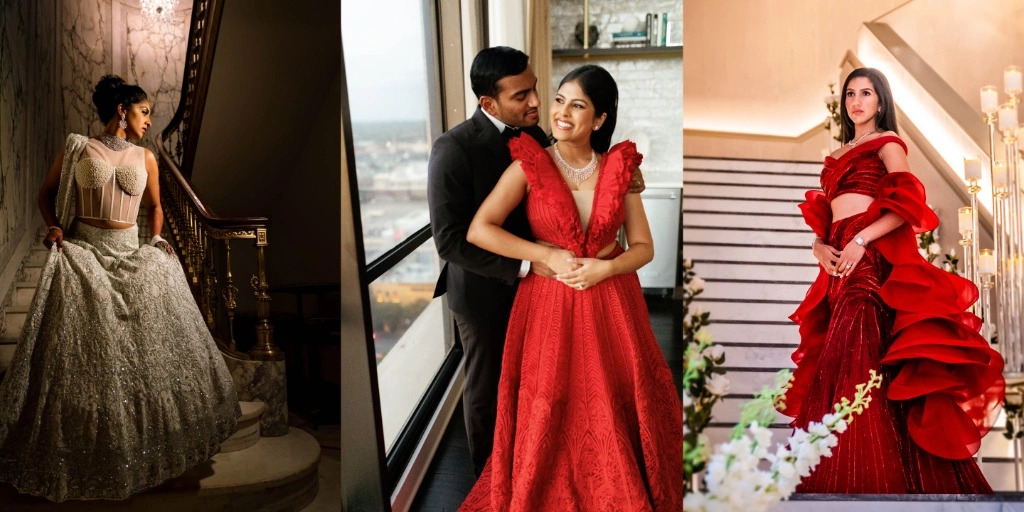 Cocktail outfits for bride