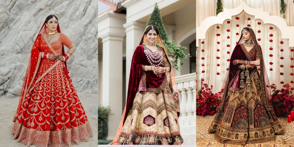Bridal outfits for wedding