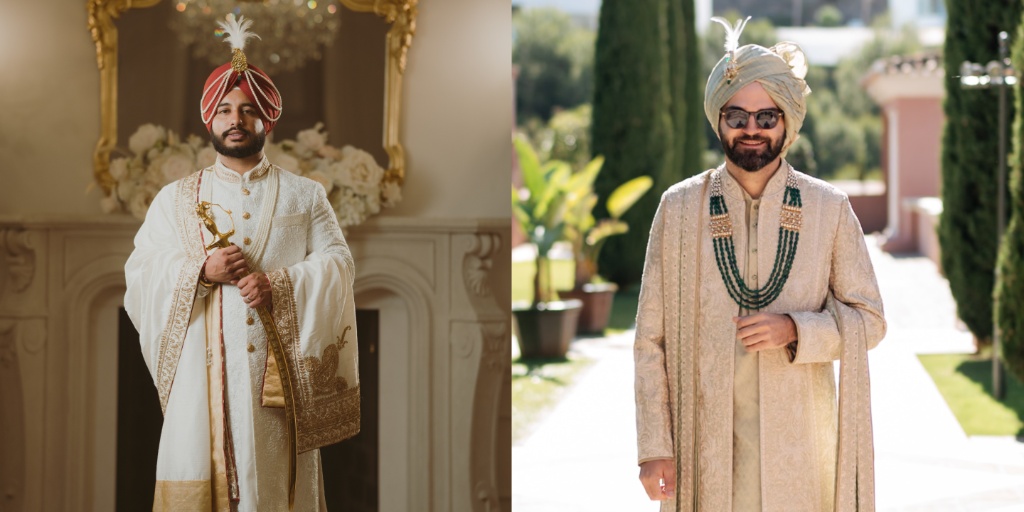 Groom styling for pheras and wedding