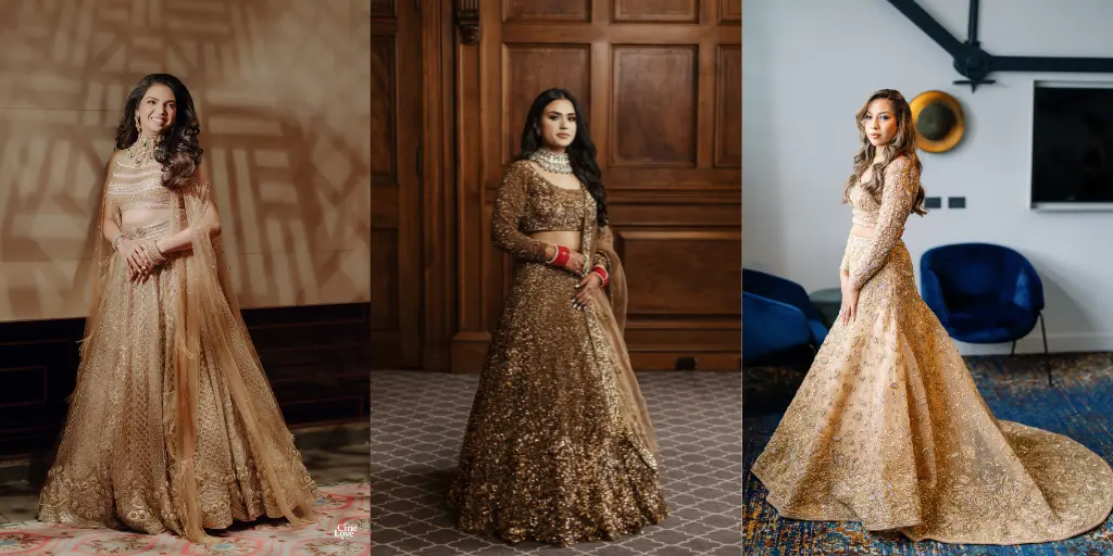 Reception outfits for brides