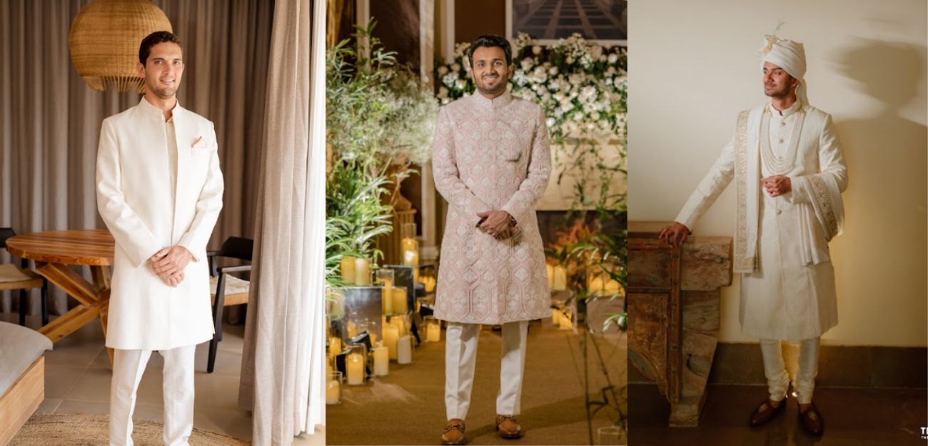 summer styling for the groom