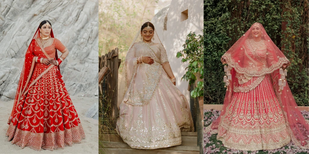 plus size brides - The Best Lehenga Silhouettes for Plus-Size Brides