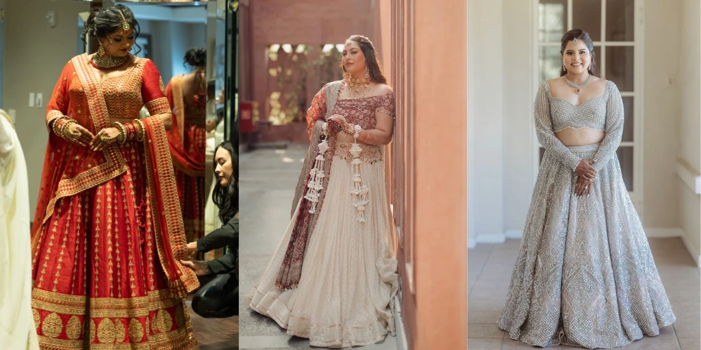 The Best Colors for Plus-Size Brides