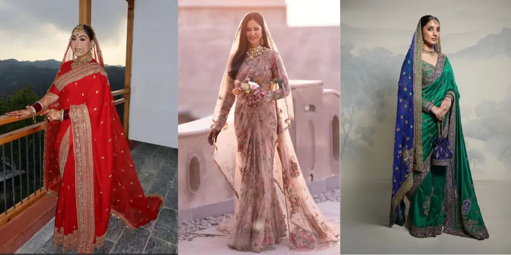 bridal saree