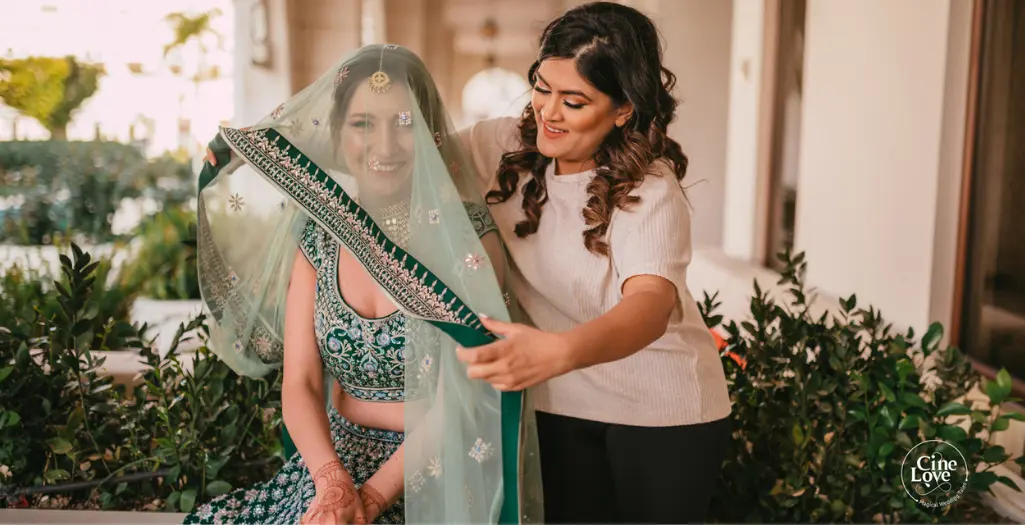 Bridal Stylist with Anita Dongre bride