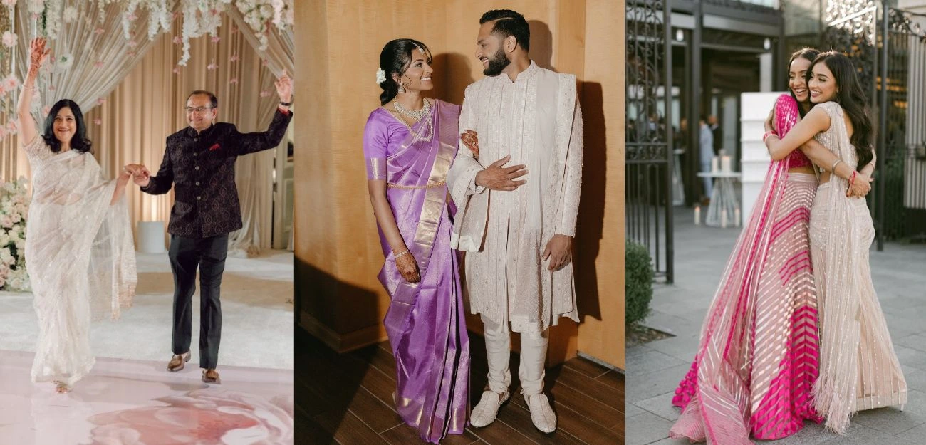 family outfits for engagement and roka