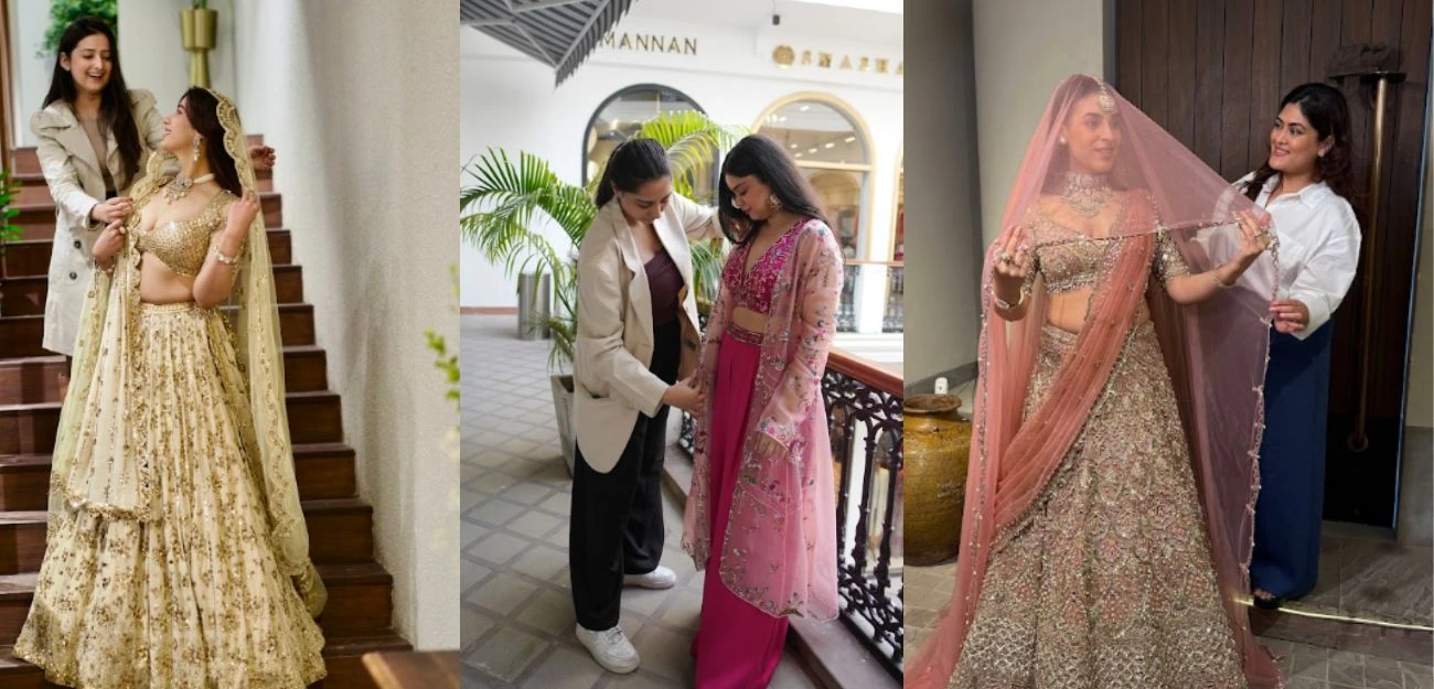 Stylist styling across different occasions